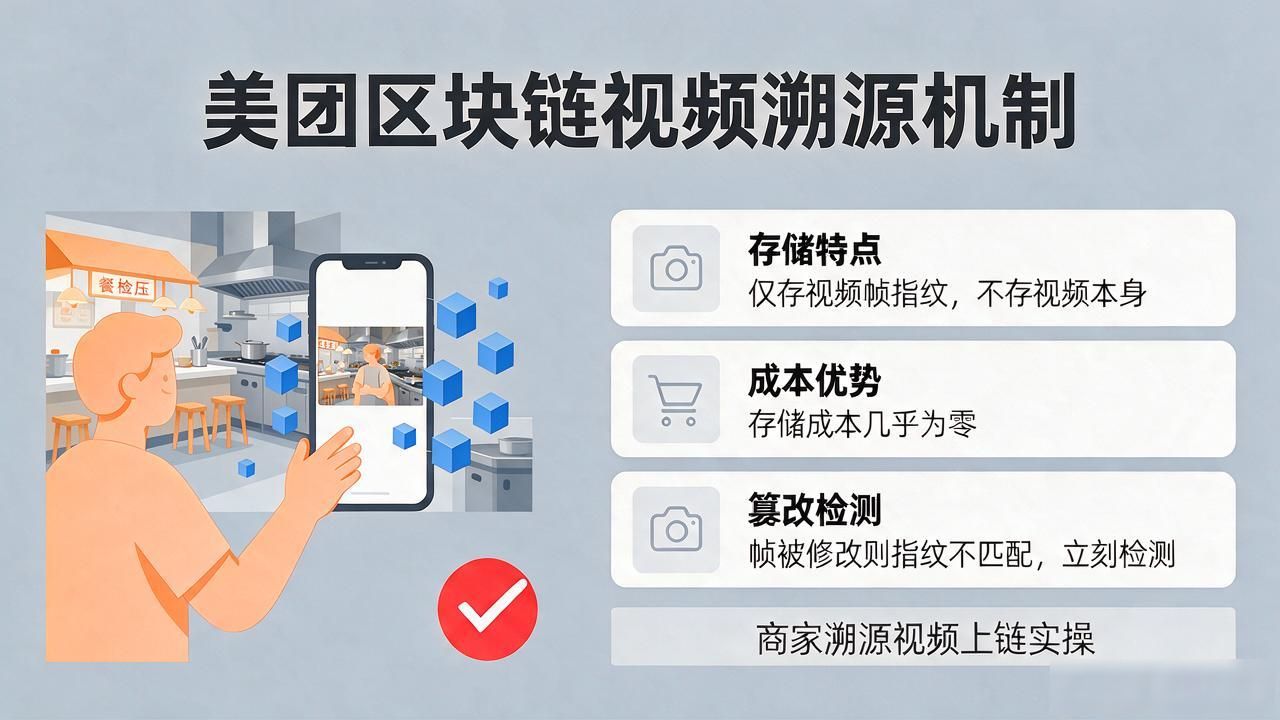 美团视频溯源技术_美团区块链视频_食品供应链区块链溯源